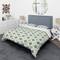 Designart 'Retro Geometric Design V' Mid-Century Duvet Cover Set